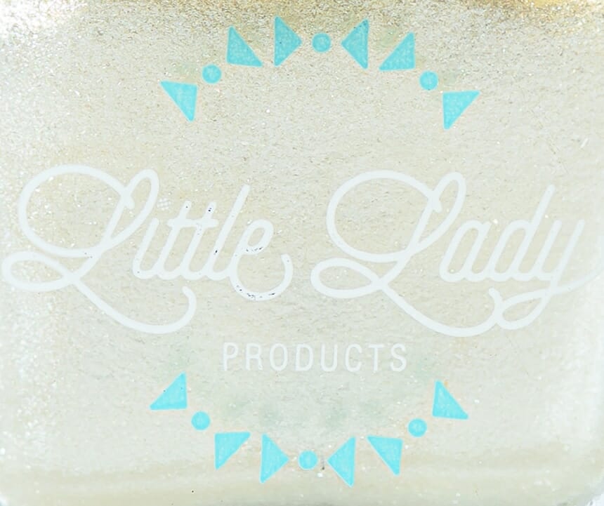 LITTLE LADY: PEARL GIRL SHIMMER GLITTER NAIL POLISH