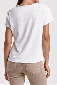 DEAR JOHN: VANYA TEE SLUB - WHITE