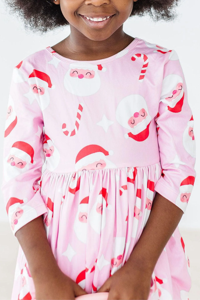 MILA & ROSE: JINGLE BELLS POCKET TWIRL DRESS