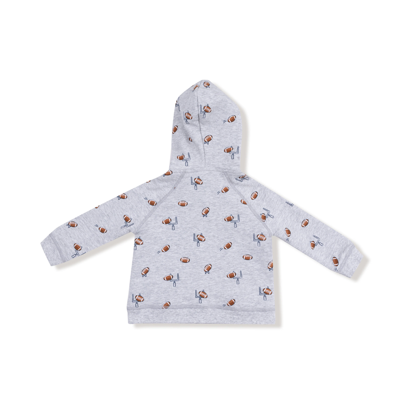 ANGEL DEAR: ZIP HOODIE AND JOGGER SET - FOOTBALL FIELD GOAL