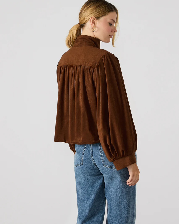 STEVE MADDEN: DIERDRA JACKET CHICORY COFFEE