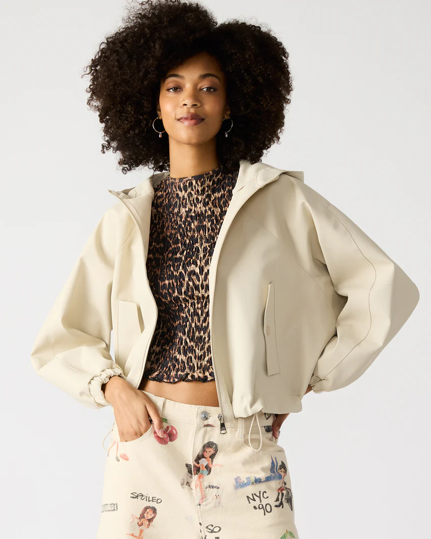 STEVE MADDEN: LUMI JACKET - BONE