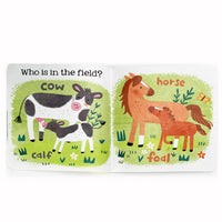 TUFFY BOOK: FARM BABIES WASHABLE, CHEWABLE,  INDESTRUCTIBLE TEETHING BOOK