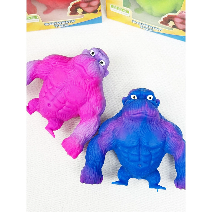 STRETCHY RUBBER GORILLA SQUISHY