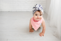 COPPER PEARL: SWEETHEART BABY BANDANA BIBS (4-PACK)