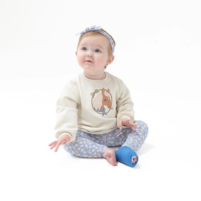 ANGEL DEAR: OVERSIZED PUFF SWEATSHIRT AND LEGGING SET - COUNTRY CALICO