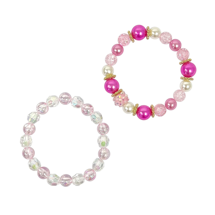 PINK POPPY: MERMAID PEARL BRACELET SET