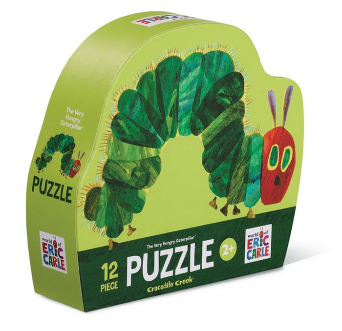 CROCODILE CREEK: 12-PC MINI PUZZLE - THE VERY HUNGRY CATERPILLAR