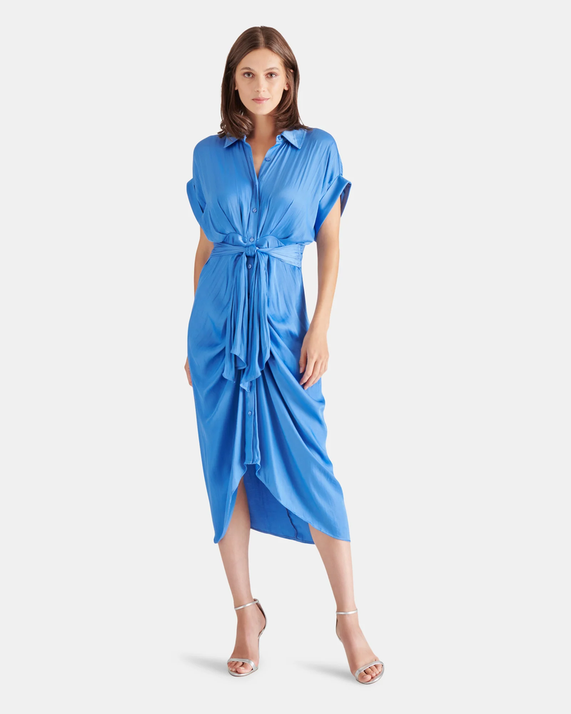 STEVE MADDEN: TORI DRESS - INDIGO BLUE Hush Up Clothing Boutique STEVE MADDEN: TORI DRESS - INDIGO BLUE Hush Up Clothing Boutique