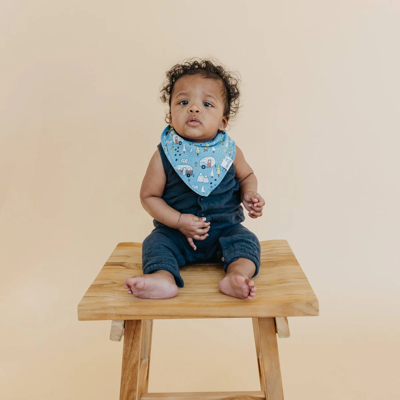 COPPER PEARL: BRIDGER BABY BANDANA BIBS (4-PACK)