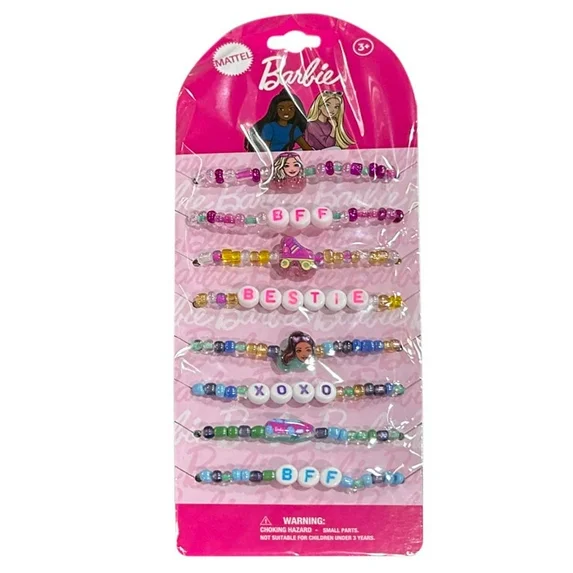 BARBIE: FRIENDSHIP BRACELETS ON CARD (8-PACK)