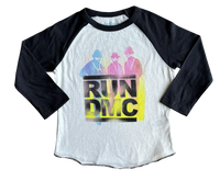 ROWDY SPROUT: RUN DMC RECYCLED RAGLAN TEE