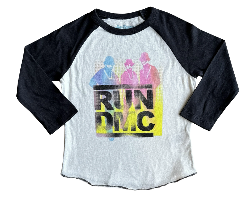 ROWDY SPROUT: RUN DMC RECYCLED RAGLAN TEE