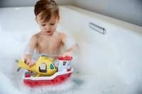 GREEN TOYS: RESCUE BOAT & HELICOPTER SET (4-PIECE)