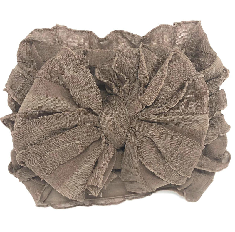 ROCKIN ROYALTY: RUFFLED HEADBANDS