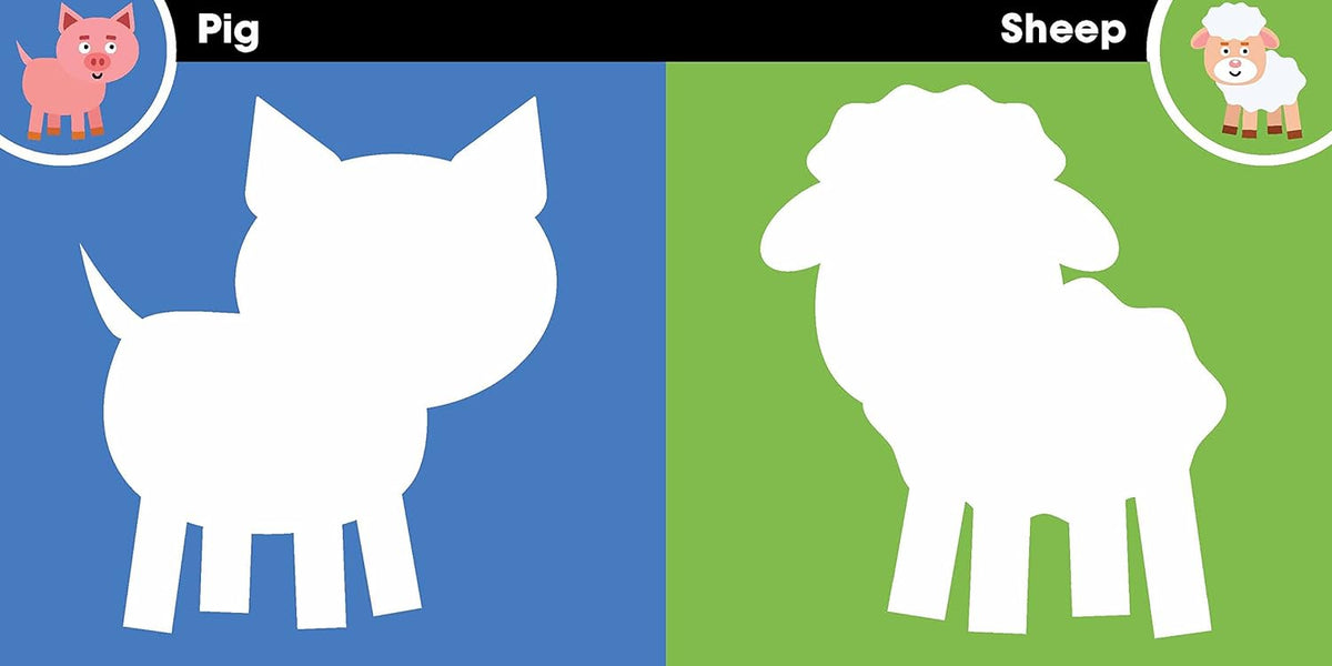 FIRST STICKER ART: FARM ANIMALS