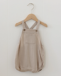 QUINCY MAE: HAYES ROMPER || OAT