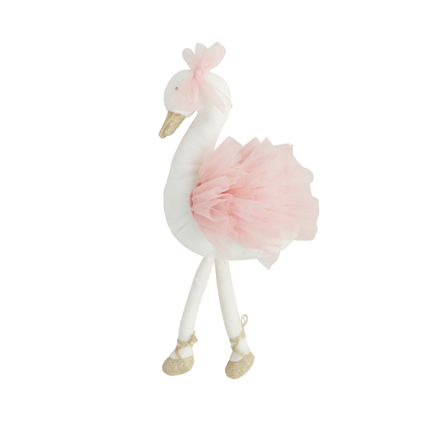 MUD PIE: PLUSH LOLA THE SWAN PRINCESS - 14.5"