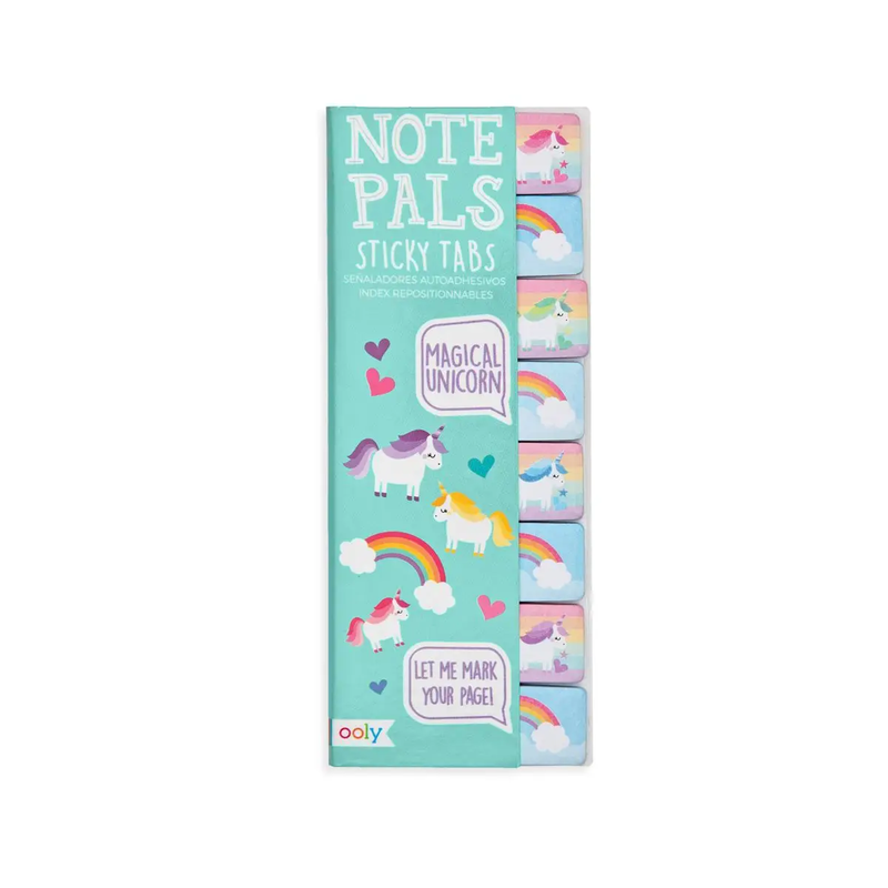 OOLY: NOTE PALS STICKY TABS - MAGICAL UNICORN