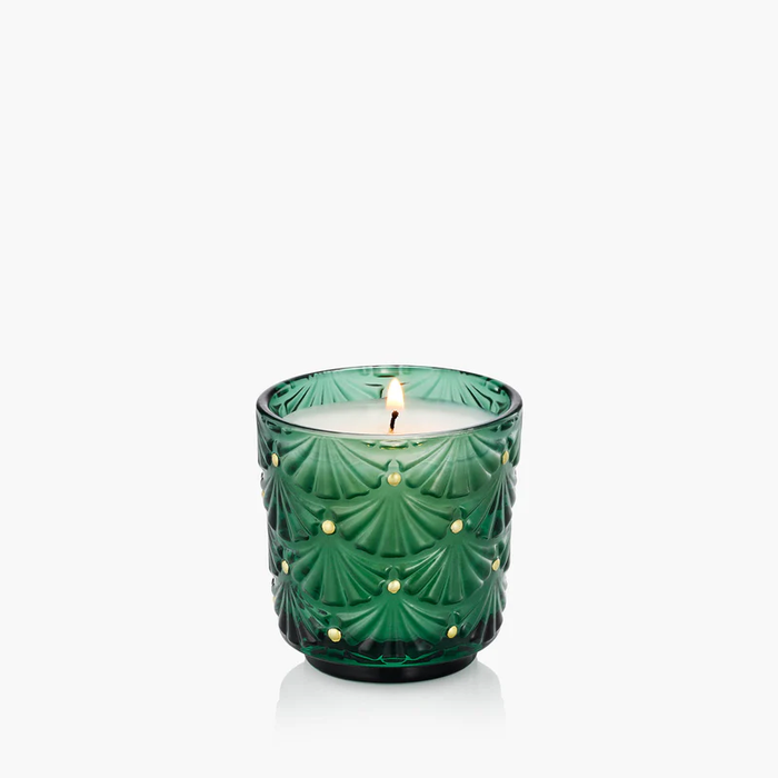 VOLUSPA: NOBLE FIR GARLAND PEDESTAL CANDLE