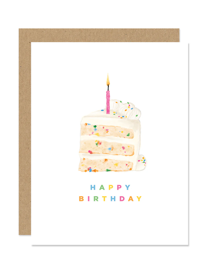 MADDON PAPER CO: BIRTHDAY CAKE CARD