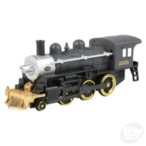 DIE-CAST PULL BACK LOCOMOTIVE - 6.5"