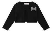 MILON: SHORT SLEEVE HOUNDSTOOTH DRESS AND KNIT SWEATER SET - BLACK/WHITE