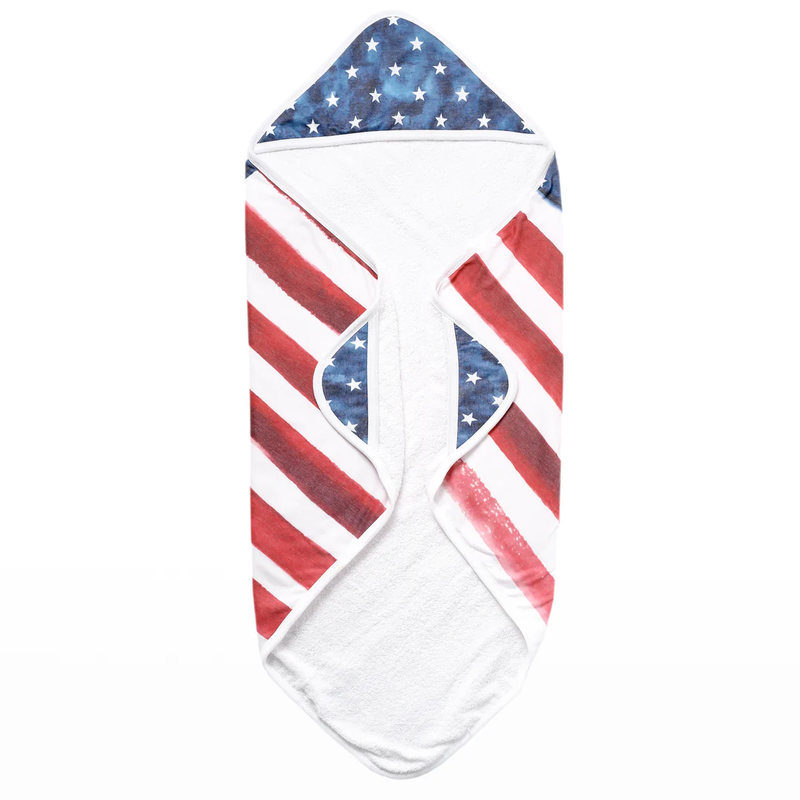 COPPER PEARL: PATRIOT PREMIUM KNIT HOODED TOWEL