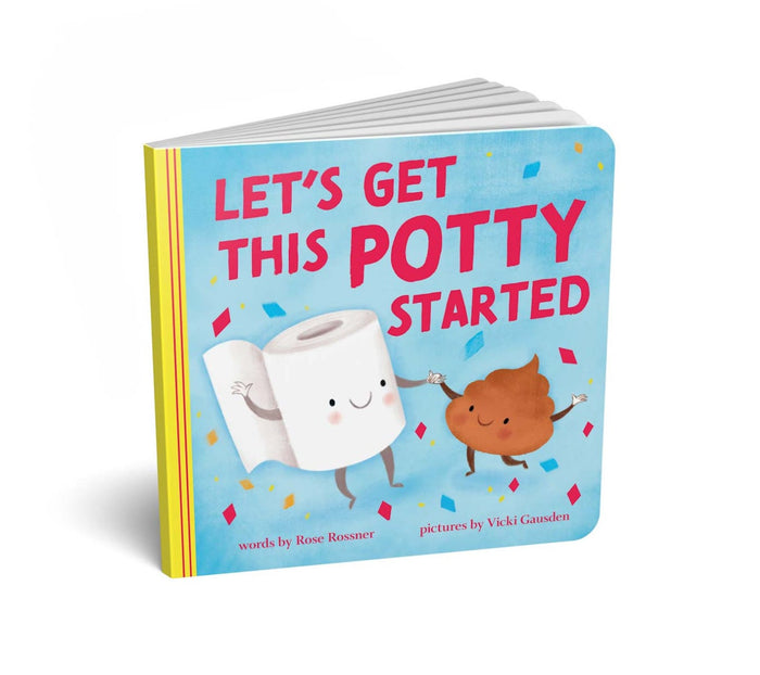 LET'S GET THIS POTTY STARTED BOARD BOOK