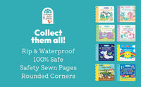 TUFFY BOOK: FARM BABIES WASHABLE, CHEWABLE,  INDESTRUCTIBLE TEETHING BOOK