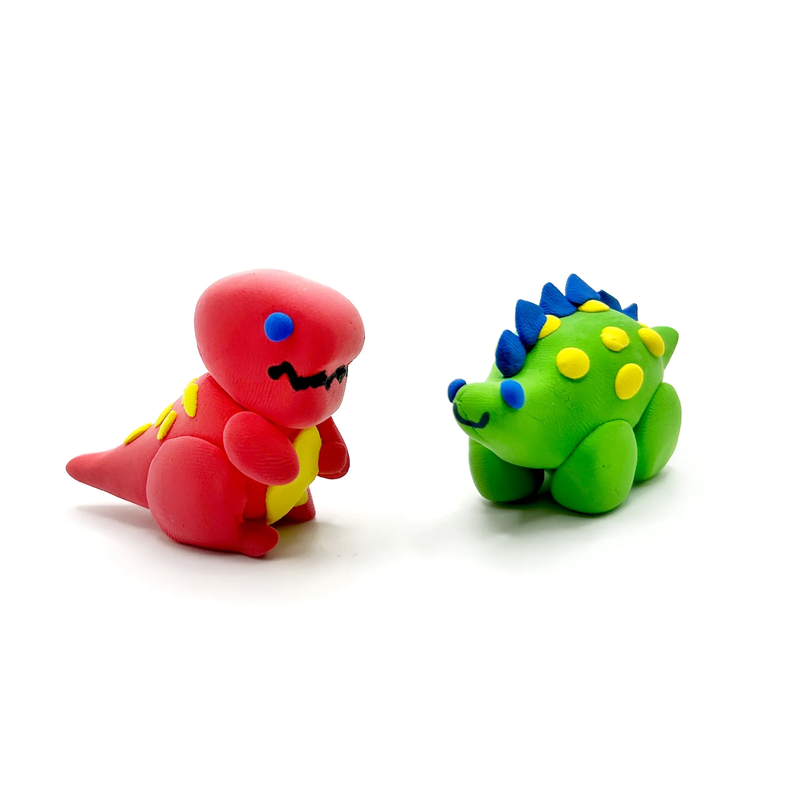 OOLY: CREATIBLES MINI AIR DRY CLAY KIT - DINO BFFS