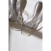 COCONUTS BY MATISSE: MARGO JELLY SANDAL - CLEAR