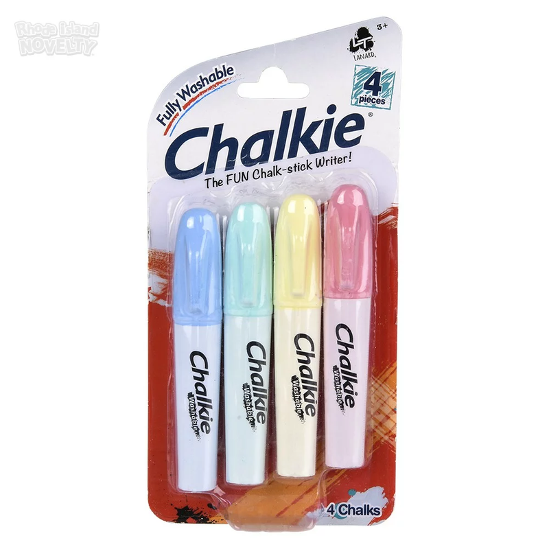 CHALKIES: WASHABLE CHALK STICKS (4-PK)