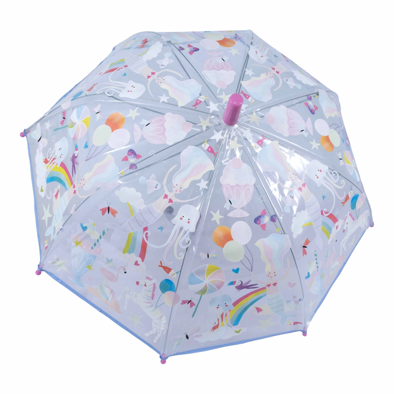 FLOSS & ROCK: MERMAID FANTASY COLOR CHANGING UMBRELLA