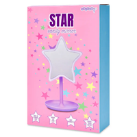 ISCREAM: LED LIGHT UP STAR VANITY MIRROR