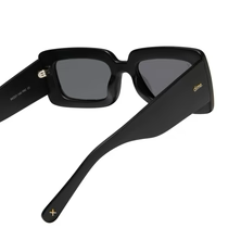 DIME: CULVER - MATTE BLACK GREY POLARIZED SUNGLASSES