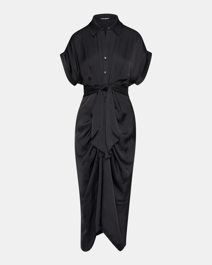 STEVE MADDEN: TORI DRESS - BLACK