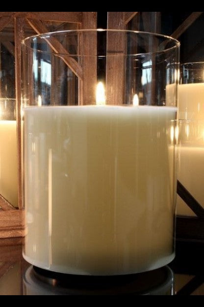6" x 10" SIMPLY IVORY RADIANCE POURED CANDLE