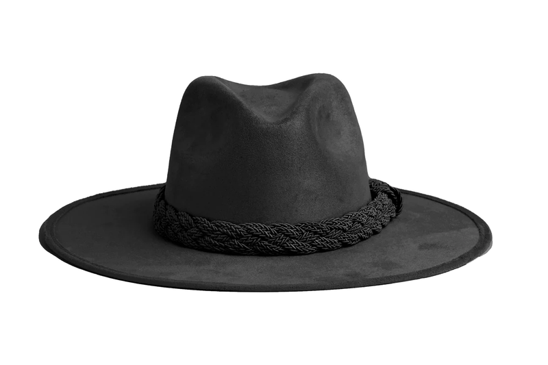 ASN: MARGOT FEDORA HAT - BLACK