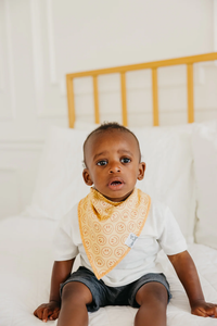 COPPER PEARL: VANCE BABY BANDANA BIBS (4-PACK)