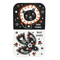 TUFFY BOOK: LOOK, LOOK, BABY! RHYME TIME HIGH CONTRAST WASHABLE, CHEWABLE,  INDESTRUCTIBLE TEETHING BOOK