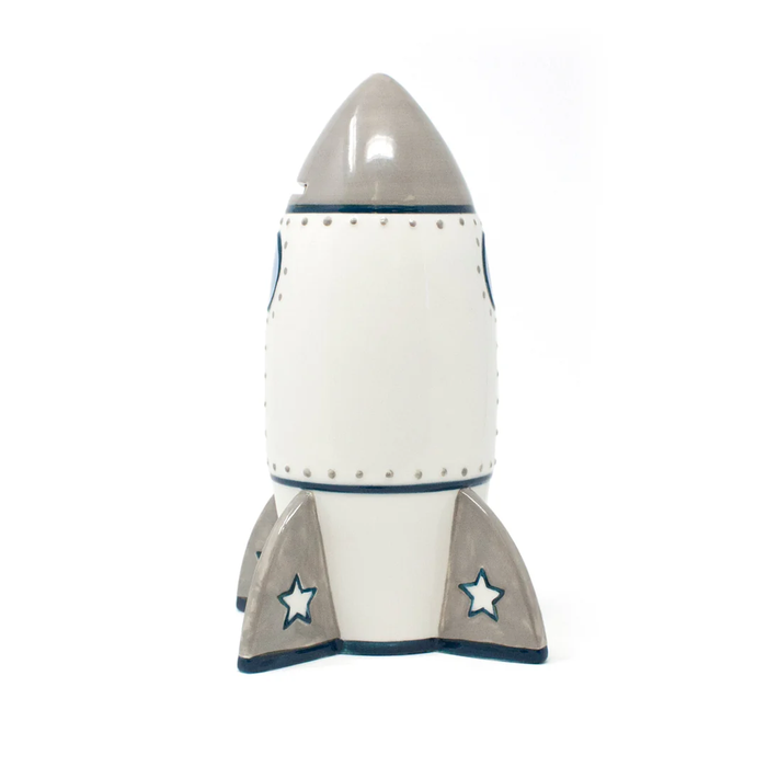 CHILD TO CHERISH: ROGER ROCKET CERAMIC BANK