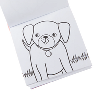 OOLY: CARRY ALONG COLORING BOOK SET - PET PALS