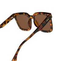 DIME: MALIBU - TORTOISE BROWN POLARIZED SUNGLASSES