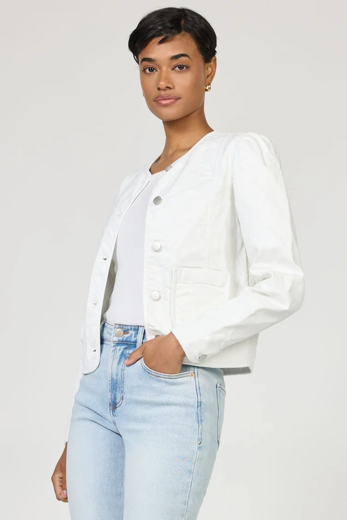 DEAR JOHN: KIT DENIM JACKET - WHITE