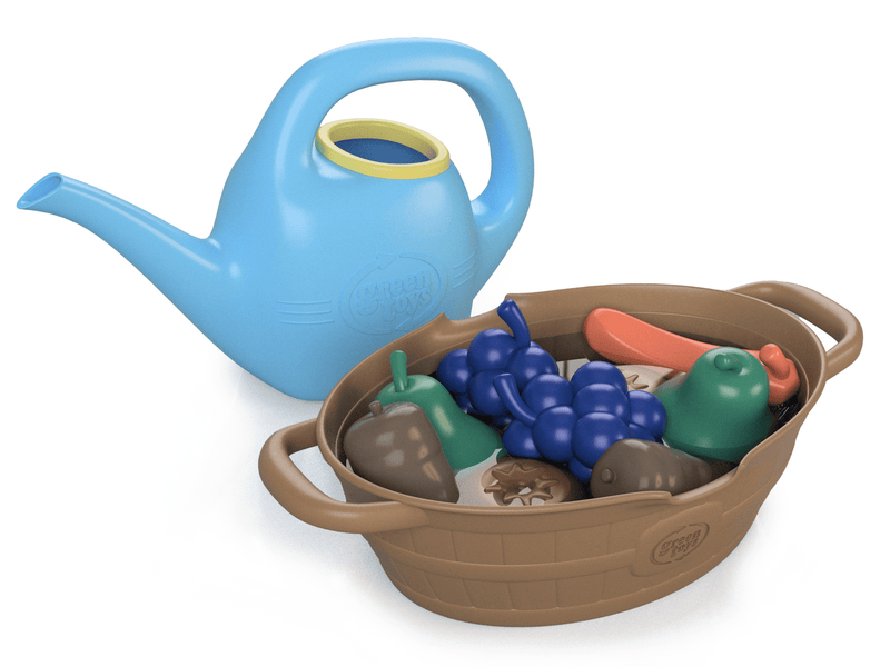 GREEN TOYS: RAINBOW HARVEST - COLOR-CHANGING WATER ACTIVITY SET