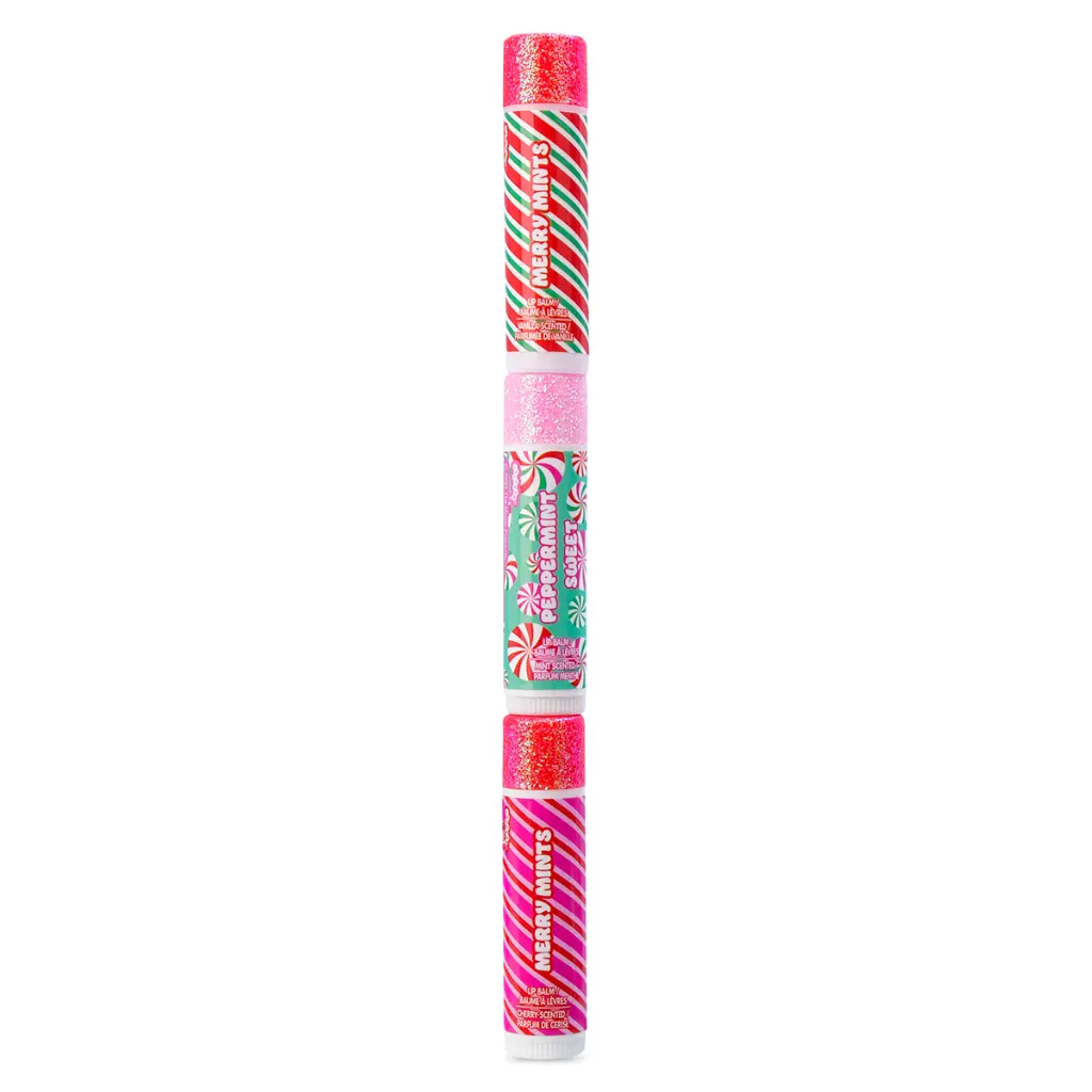 ISCREAM: MERRY MINTS LIP BALM (3-PACK)