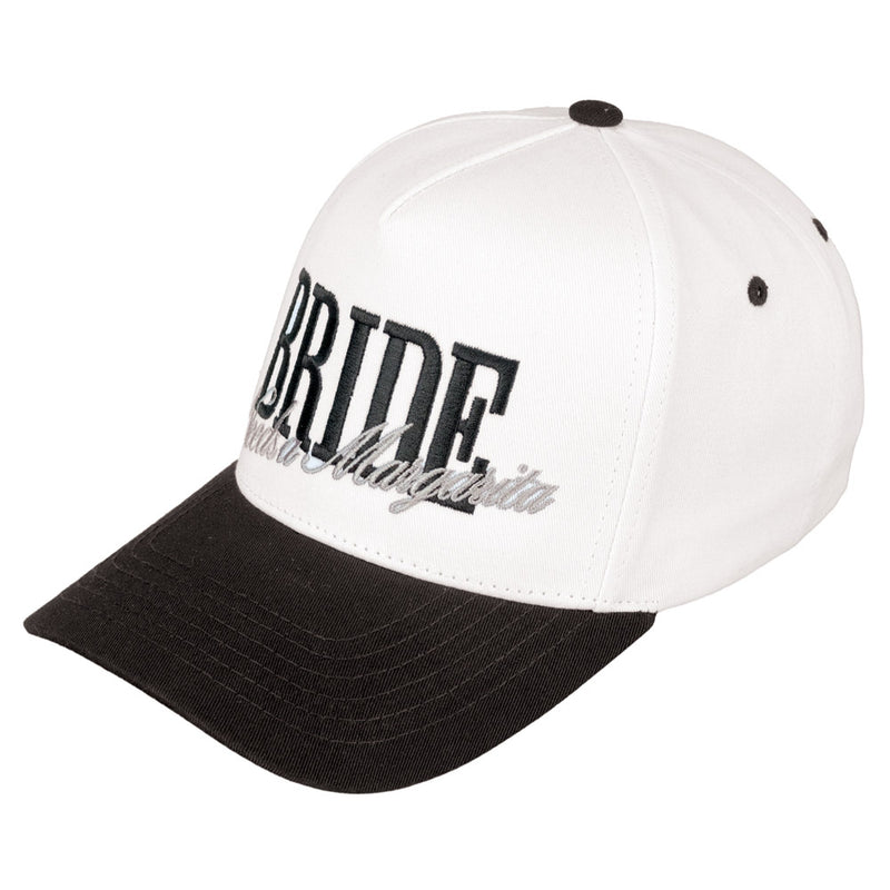 BRIDE NEEDS A MARGARITA HAT - BLACK//WHITE