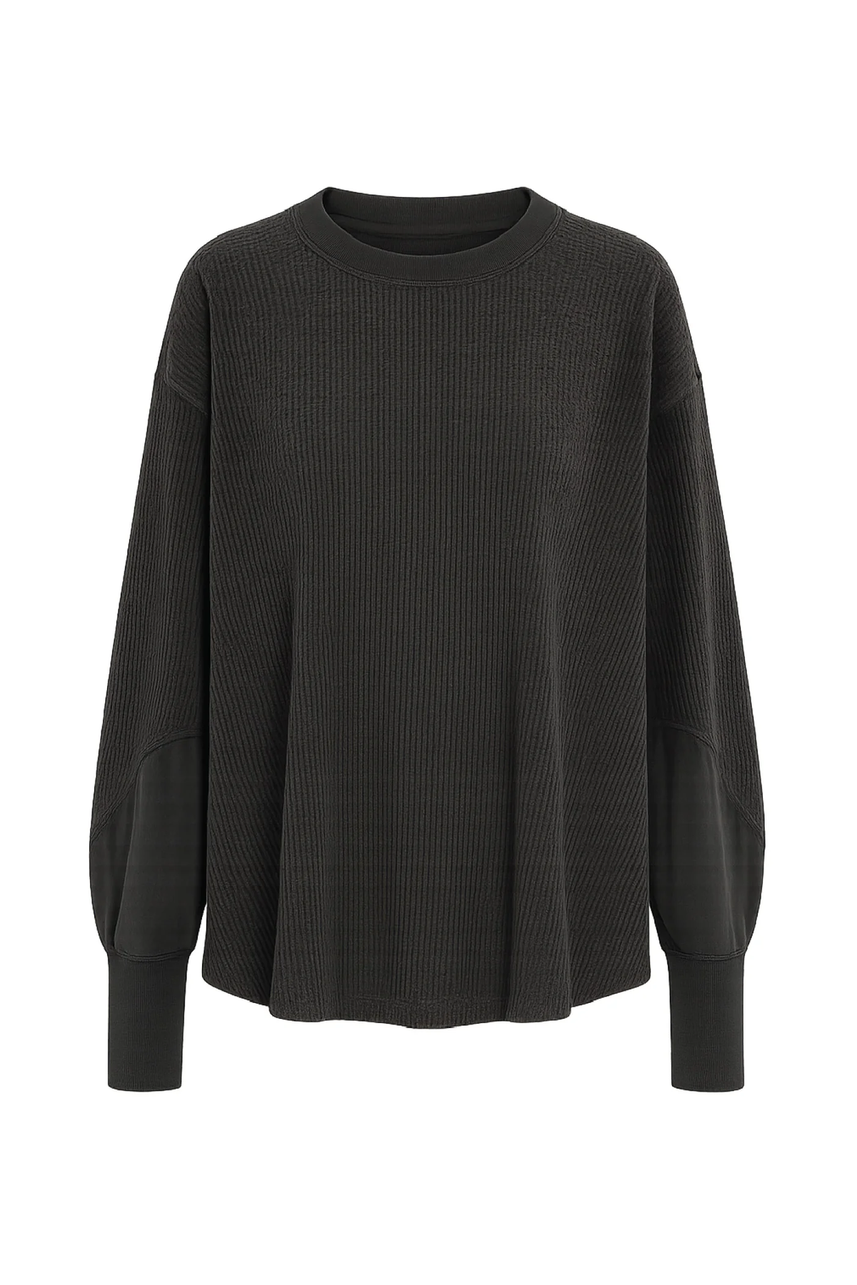 DEAR JOHN: HARLOW LONG SLEEVE TOP WASHED BLACK