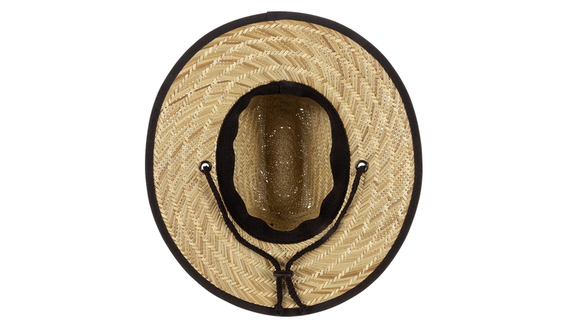 BINKY BRO: BARNEY PATROL (RETRO) STRAW SUN HAT